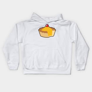 Lemon Tart Baking Bite Kids Hoodie